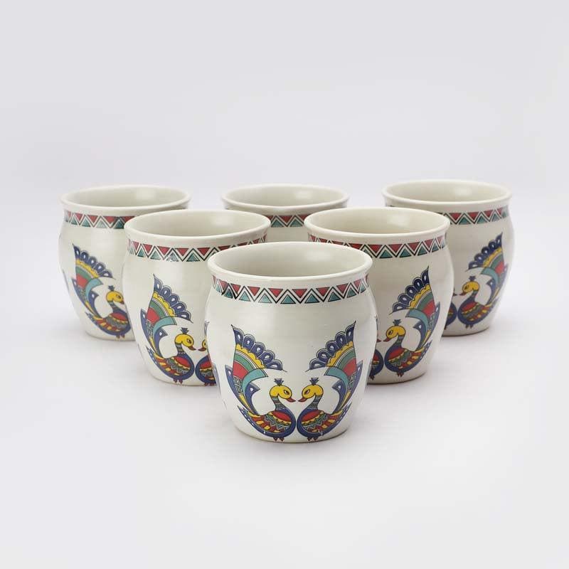 Buy Mor Kullad - Set Of Six Mug from Vaaree