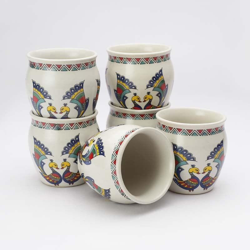 Buy Mor Kullad - Set Of Six Mug from Vaaree