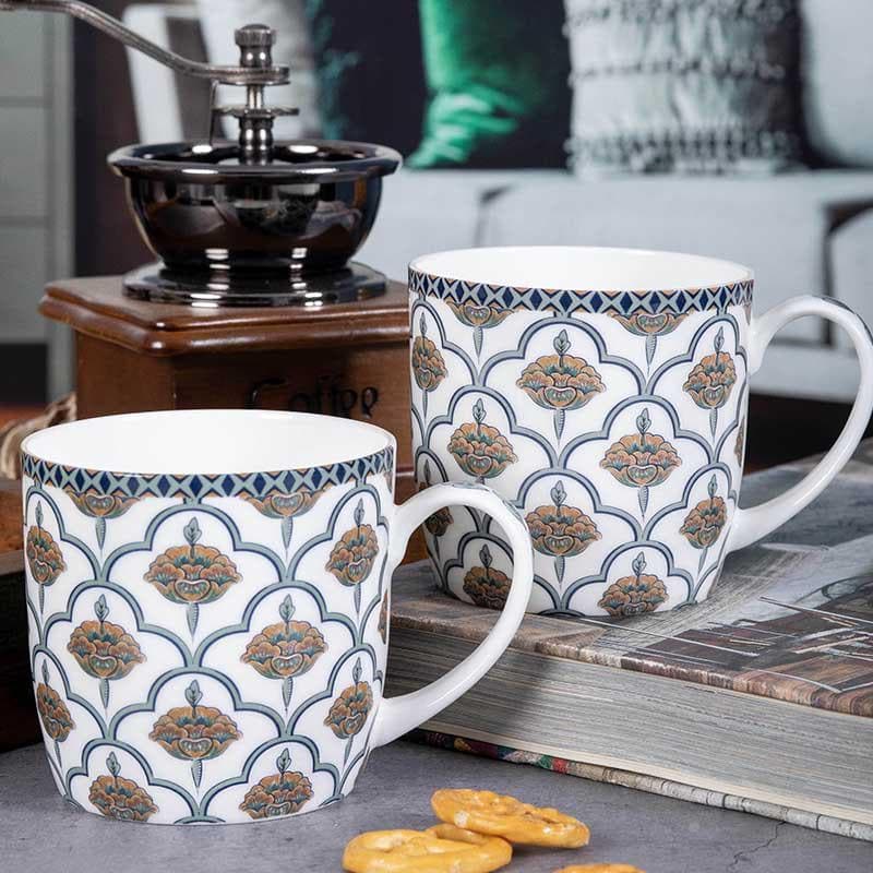 Buy Mughal-e-Shaan Mugs - Set of Two Mug from Vaaree