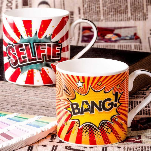 Mug - Peppy Pop Culture Mugs - Set of Two