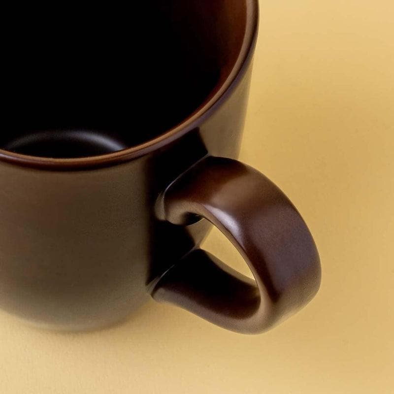 Buy Perky Brown Mug - Set of Two Mug from Vaaree