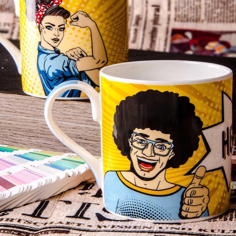 Buy Pop It Brew Mugs - Set of Two Mug from Vaaree