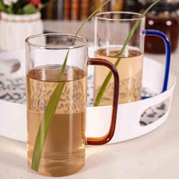 Mug - Puritax Glass Cup - Set of Two