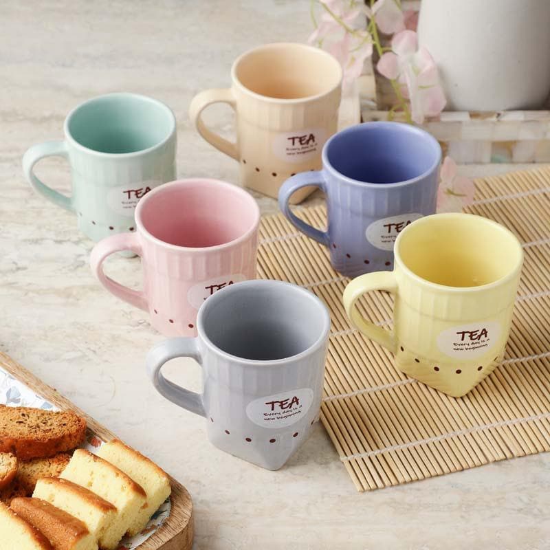 Buy Quirk Quote Cup - Set Of Six Mug from Vaaree