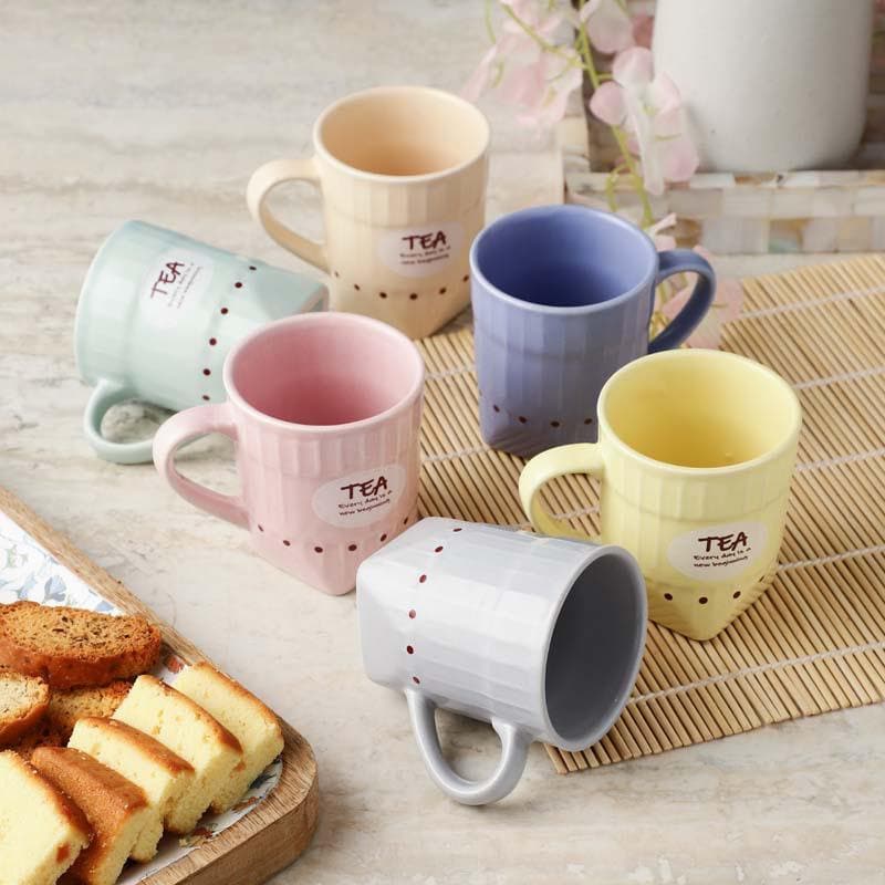 Buy Quirk Quote Cup - Set Of Six Mug from Vaaree