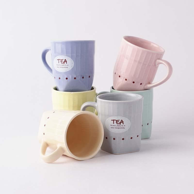 Buy Quirk Quote Cup - Set Of Six Mug from Vaaree