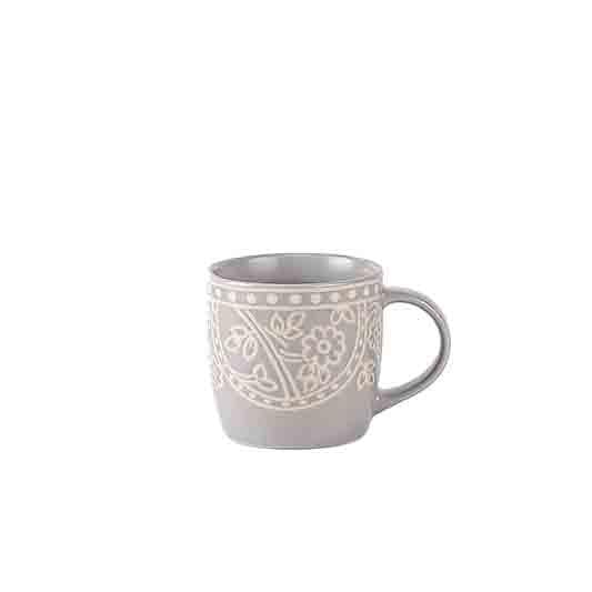 Buy Ray Of Grey Mug- Set of Two Mug from Vaaree