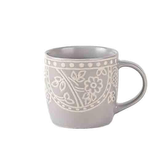 Buy Ray Of Grey Mug- Set of Two Mug from Vaaree