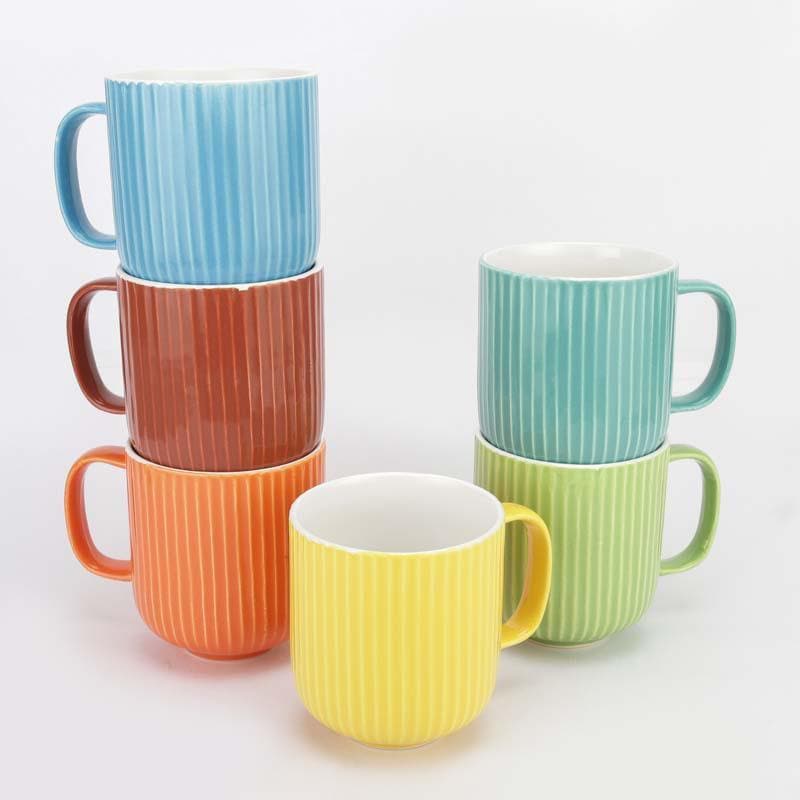 Buy Vibgyor Mug - Set Of Six Mug from Vaaree