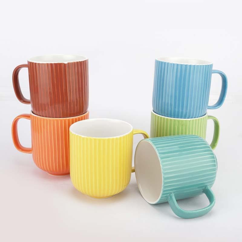 Buy Vibgyor Mug - Set Of Six Mug from Vaaree