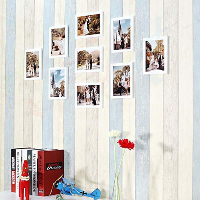 Buy Family Memories (White) - Set Of Nine Photo Frames from Vaaree