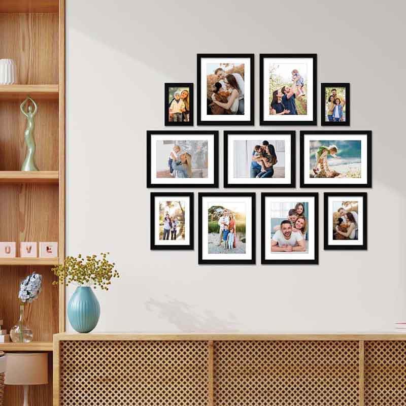 Buy Memories By the Lane Photo Frames - Set Of Eleven Photo Frames from Vaaree