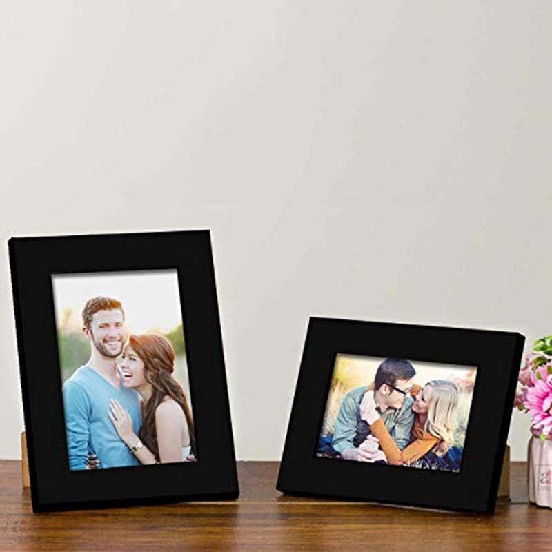 Buy Relive It Photo Frame (Black) - Set Of Two Photo Frames from Vaaree