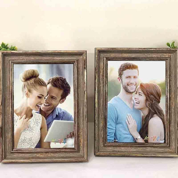 Photo Frames - Relive It Photo Frame (Brown) - Set Of Two