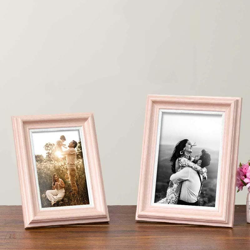 Buy Relive It Photo Frame (Pink) - Set Of Two Photo Frames from Vaaree