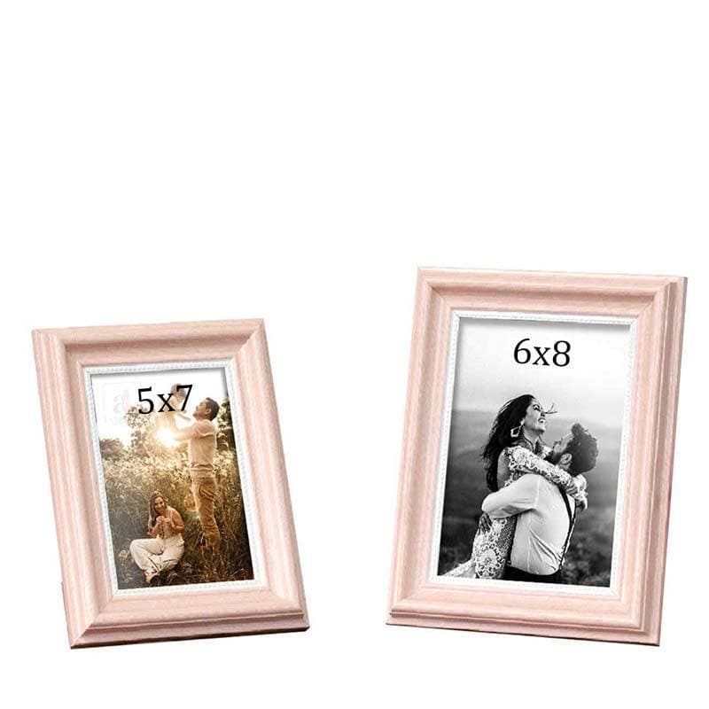 Buy Relive It Photo Frame (Pink) - Set Of Two Photo Frames from Vaaree