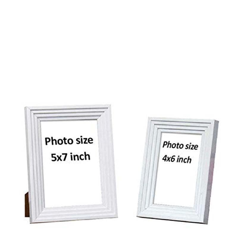 Buy Relive It Photo Frame (White) - Set Of Two Photo Frames from Vaaree