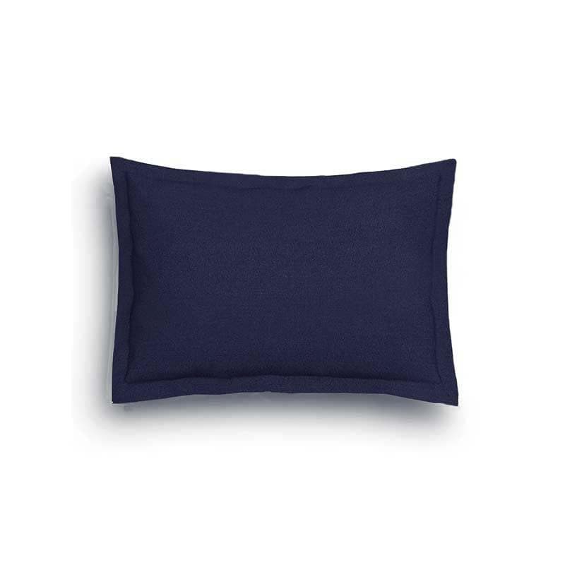 Buy Blue Classic Solid Pillow Cover - Set of Two Pillow Covers from Vaaree