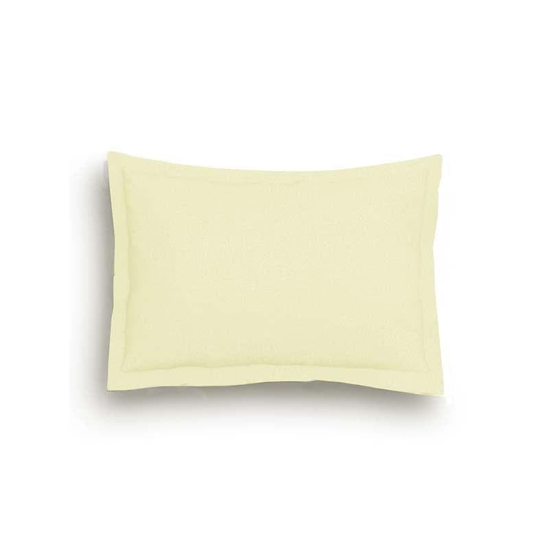 Buy Ivory Classic Solid Pillow Cover - Set of Two Pillow Covers from Vaaree