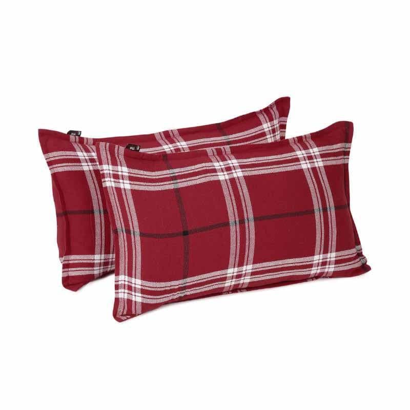 Buy Michelle Checkered Pillow Cover - Set Of Two Pillow Covers from Vaaree