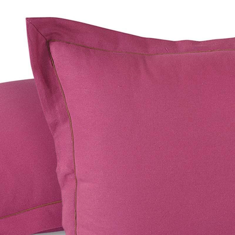 Buy Solid Purple Pillow Cover - Set Of Two Pillow Covers from Vaaree