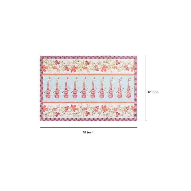 Buy Magnate Mughal Placemats - Set Of Two Table Mats from Vaaree