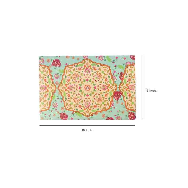 Buy Ornate Mughal Placemats - Set Of Two Table Mats from Vaaree