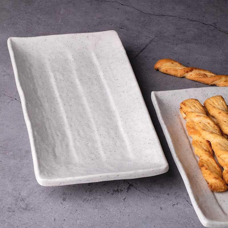 Buy Carby Melamine Platter - Set of Two Platter from Vaaree