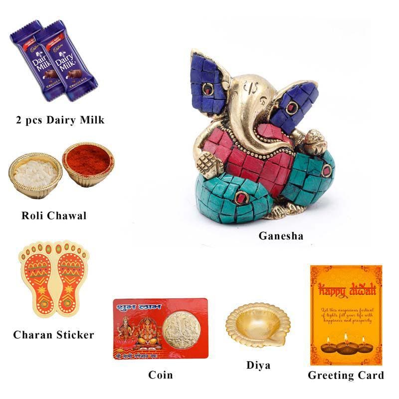 Buy Ganesha Gifting Set Pooja Thali & Sets from Vaaree