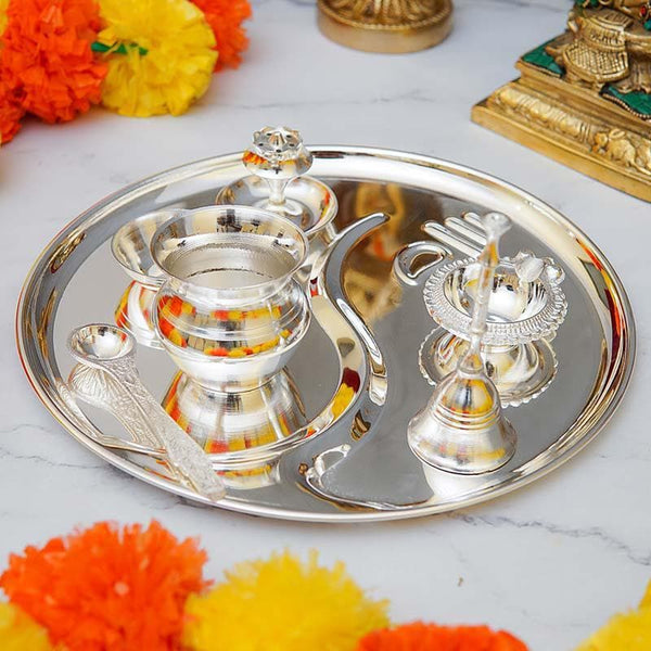 Buy Sampoorna Pooja Thaali Pooja Thali & Sets from Vaaree