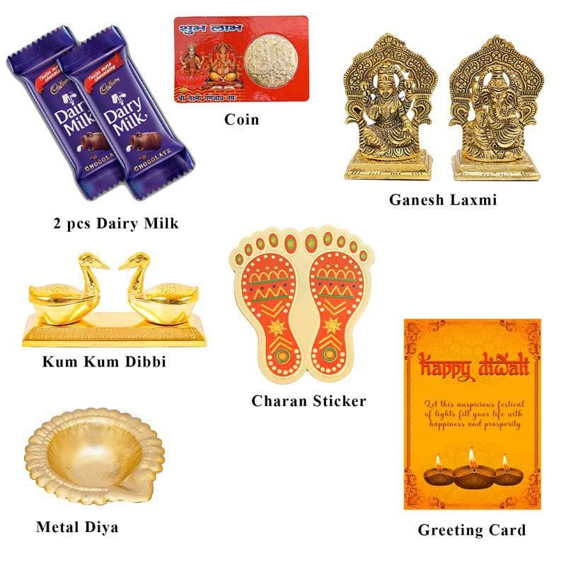 Buy Subah Labh Diwali Set Pooja Thali & Sets from Vaaree