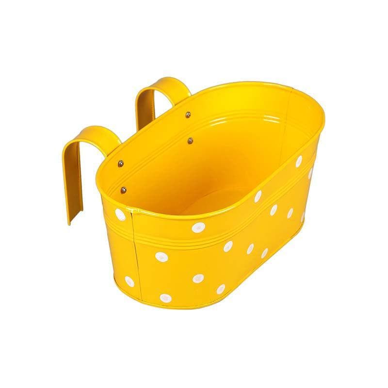 Buy Colour Me Bright Planter Set- Red/Yellow Pots & Planters from Vaaree