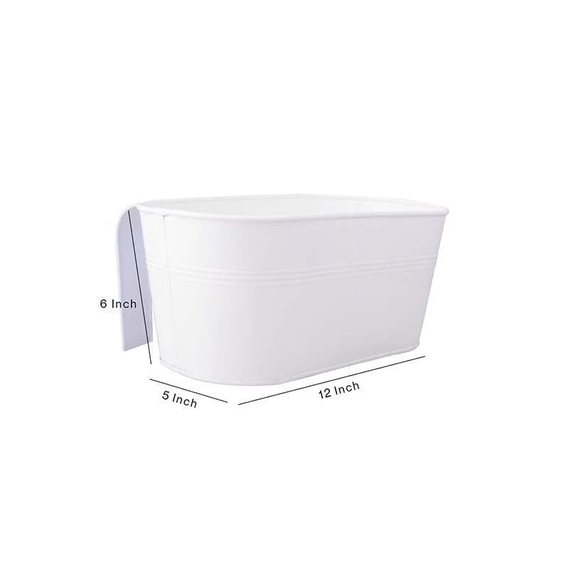 Buy Envious White Planter Pots & Planters from Vaaree