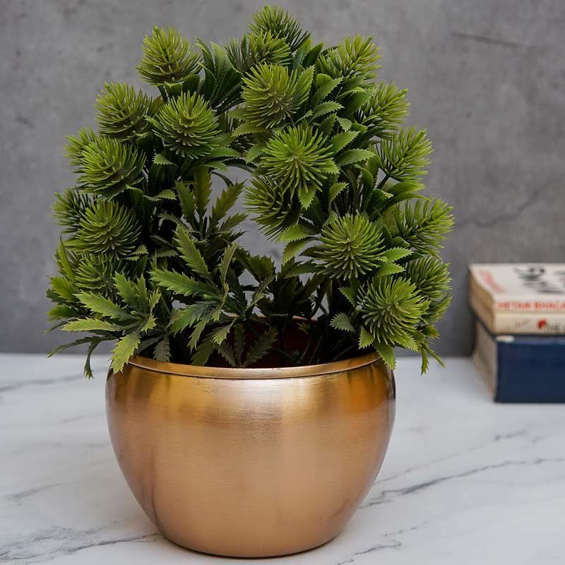 Buy Glossy Gold Planter Pots & Planters from Vaaree