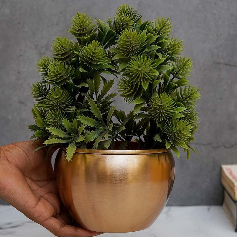 Buy Glossy Gold Planter Pots & Planters from Vaaree