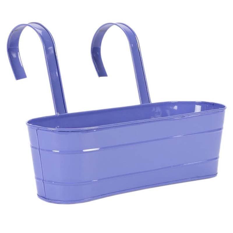 Buy Glossy Oval Planter - Blue Pots & Planters from Vaaree