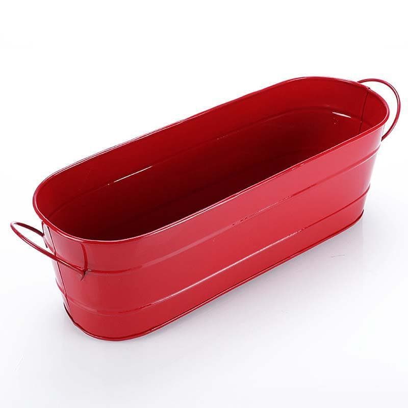 Buy Grow Greens Planter- Red Pots & Planters from Vaaree