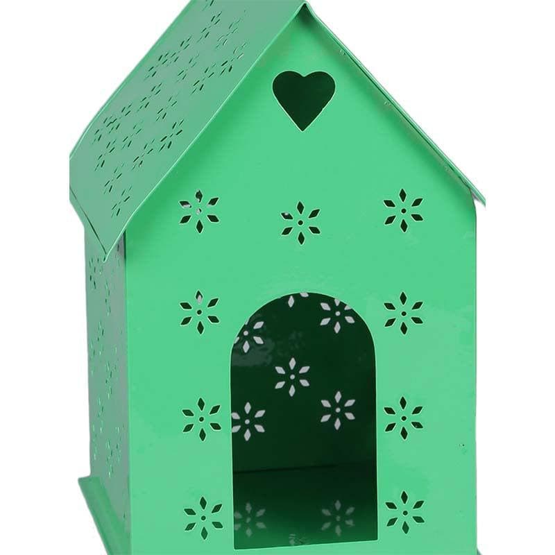 Buy Hello Birds Green Birdhouse- Green Pots & Planters from Vaaree