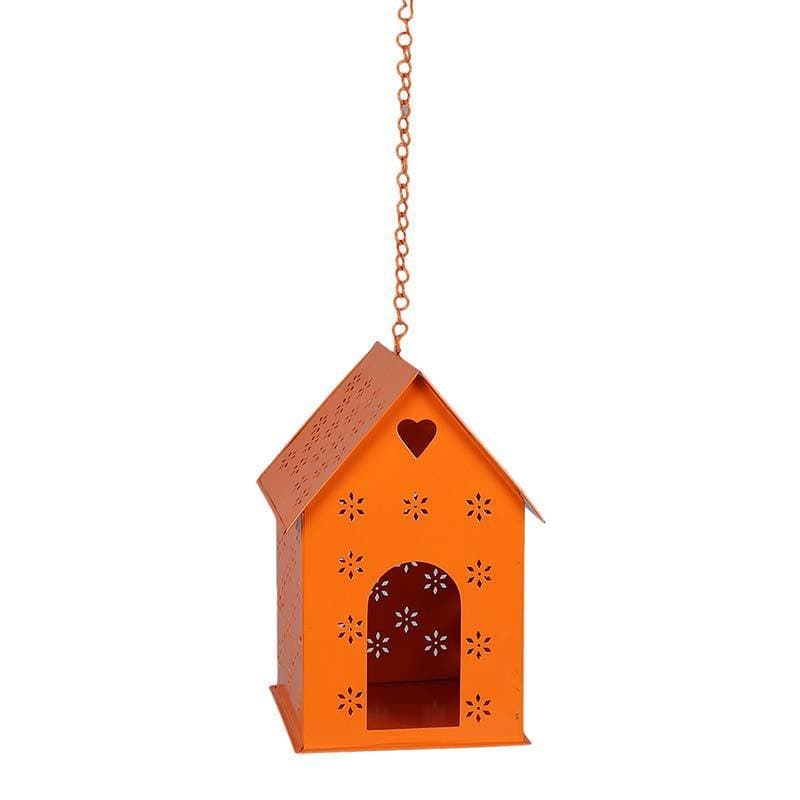 Buy Hello Birds Green Birdhouse- Orange Pots & Planters from Vaaree