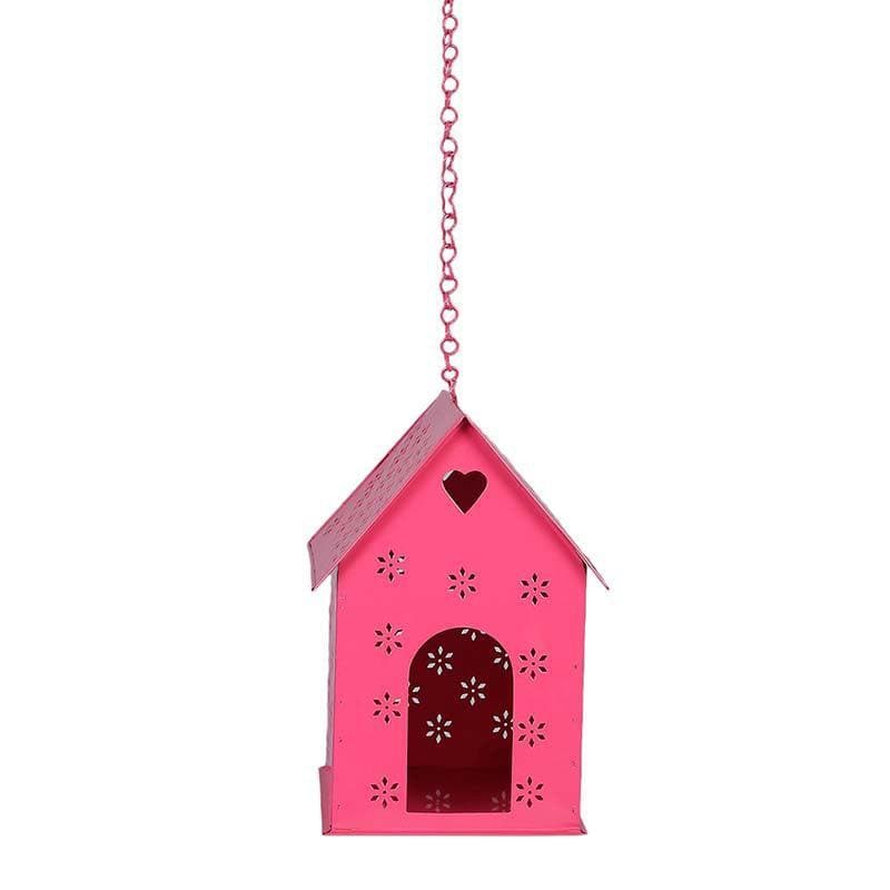 Buy Hello Birds Green Birdhouse- Pink Pots & Planters from Vaaree