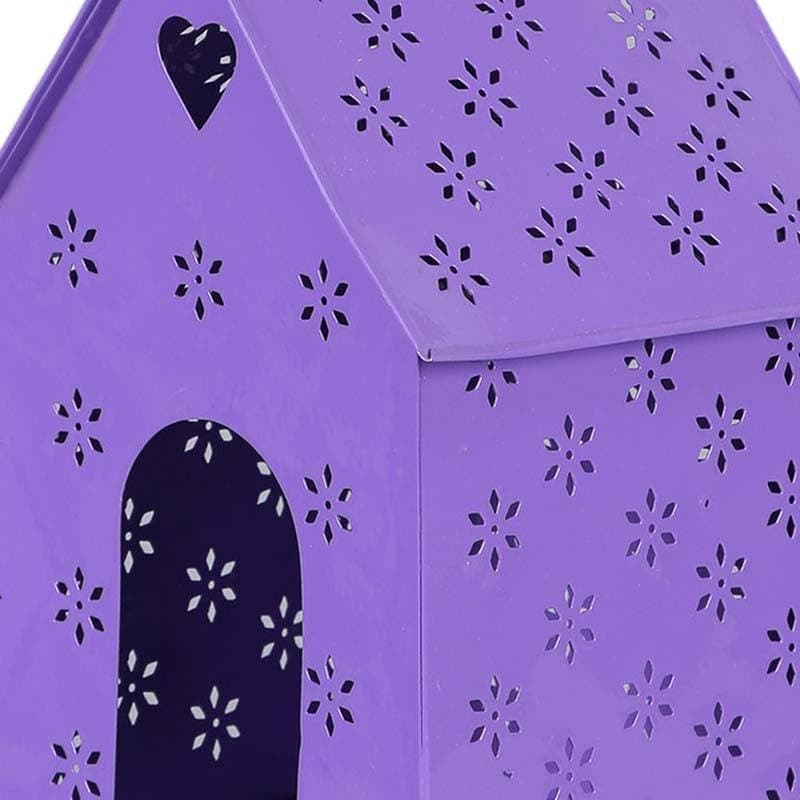 Buy Hello Birds Green Birdhouse- Purple Pots & Planters from Vaaree