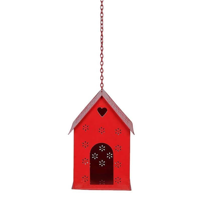 Buy Hello Birds Green Birdhouse- Red Pots & Planters from Vaaree