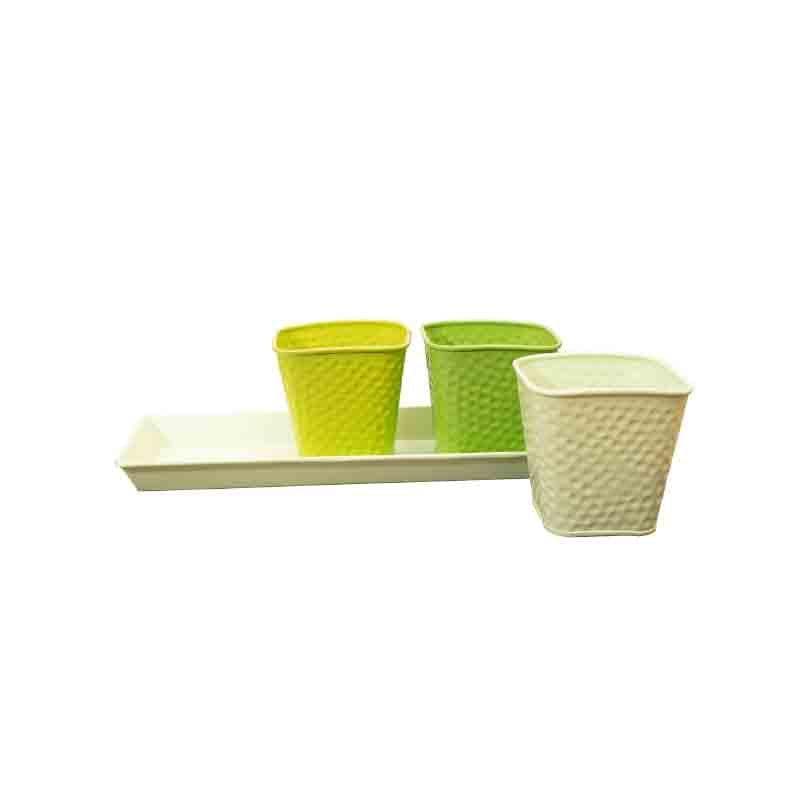 Buy Herbster Planter - Set Of Three Pots & Planters from Vaaree