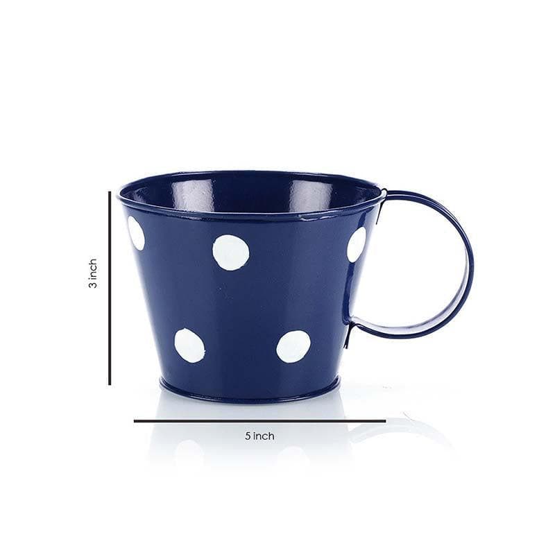 Buy Mini Mug Planter- Blue Pots & Planters from Vaaree