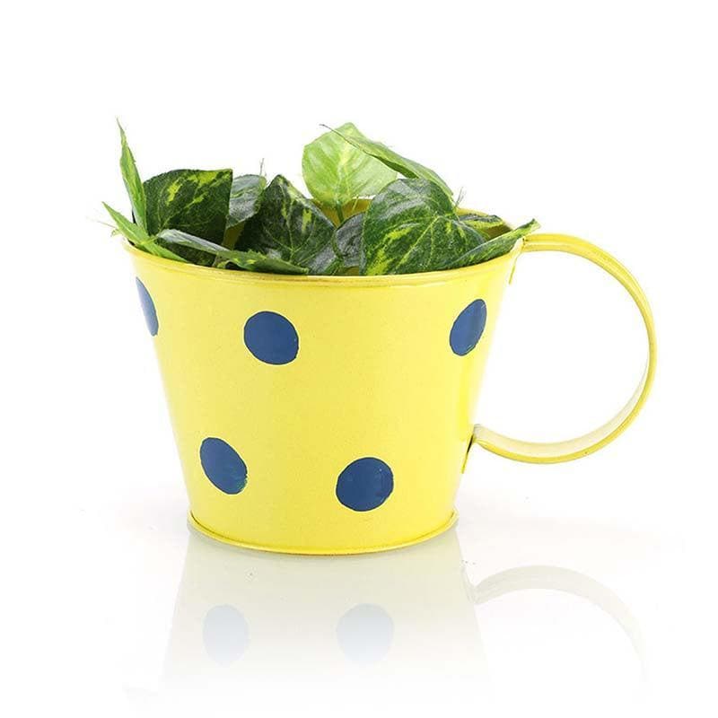 Buy Mini Mug Planter- Yellow Pots & Planters from Vaaree