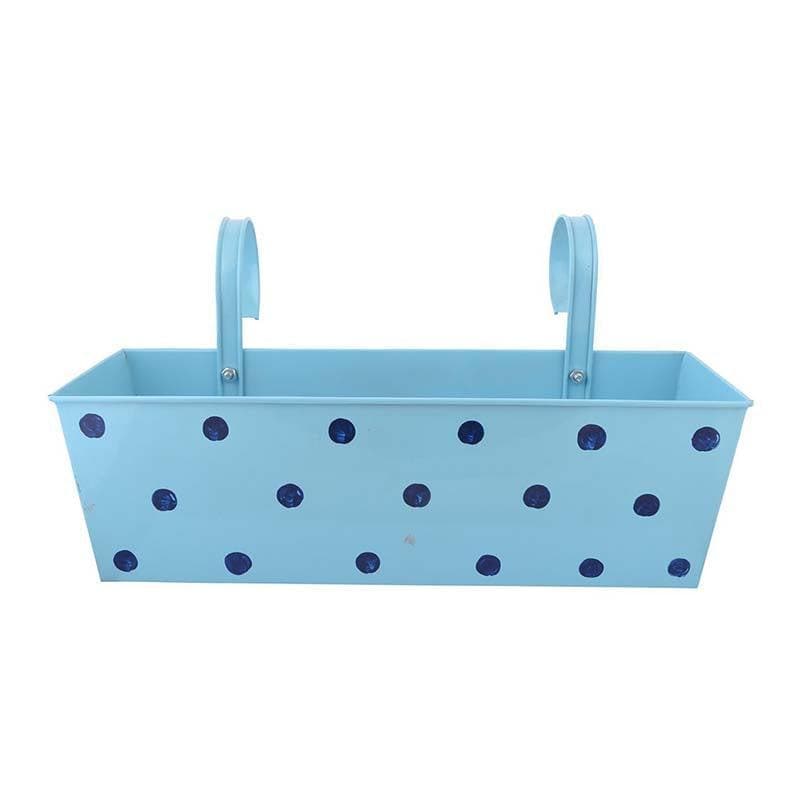 Buy Peppy Polka Planter- Blue Pots & Planters from Vaaree