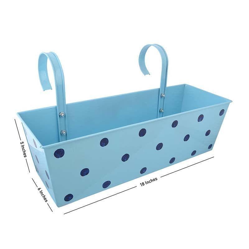 Buy Peppy Polka Planter- Blue Pots & Planters from Vaaree