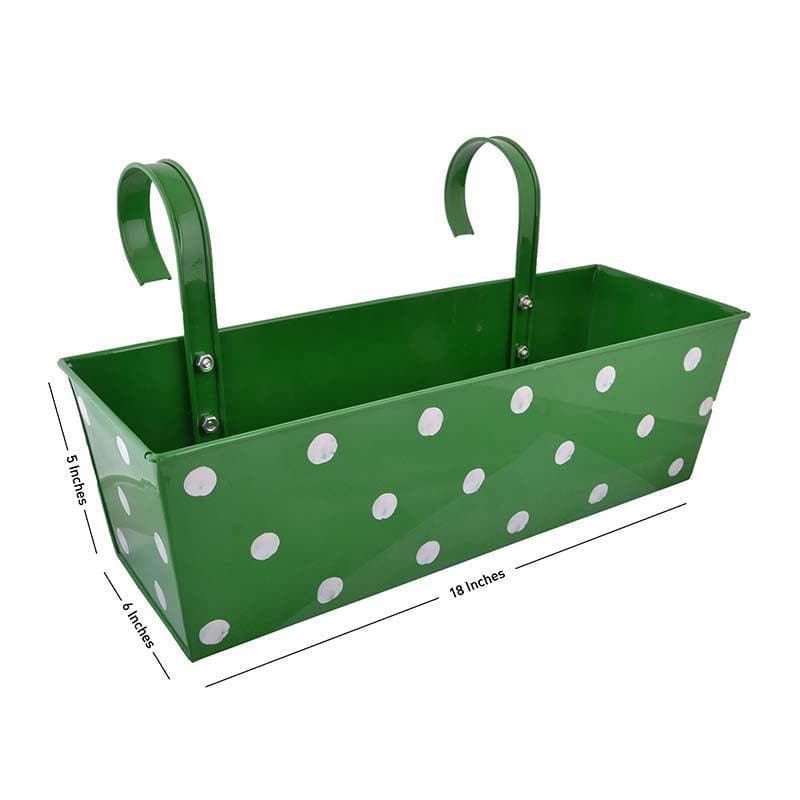 Buy Peppy Polka Planter- Green Pots & Planters from Vaaree