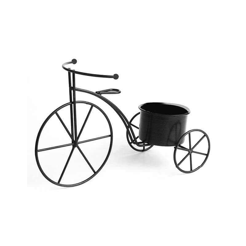 Buy Petite Bicycle Planter- Black Pots & Planters from Vaaree