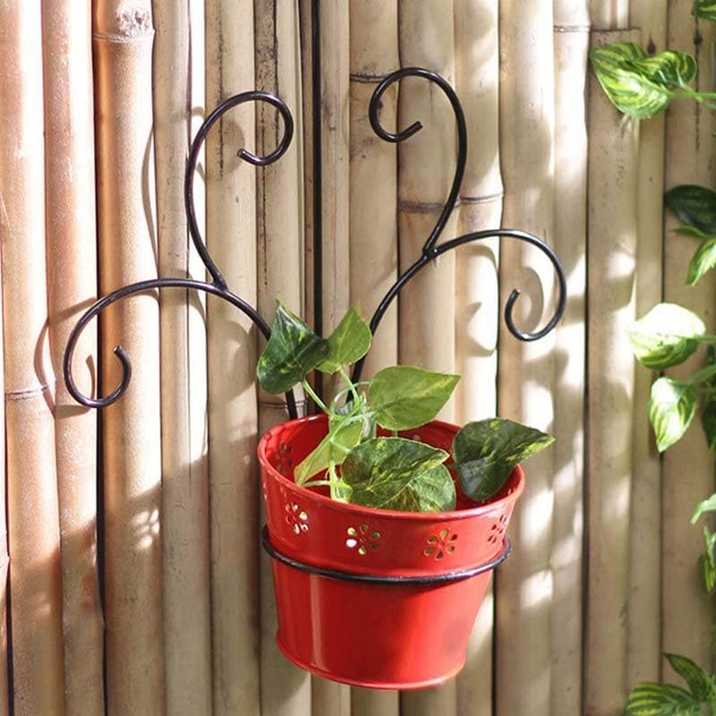 Buy Radiant Sunshine Planter- Red Pots & Planters from Vaaree